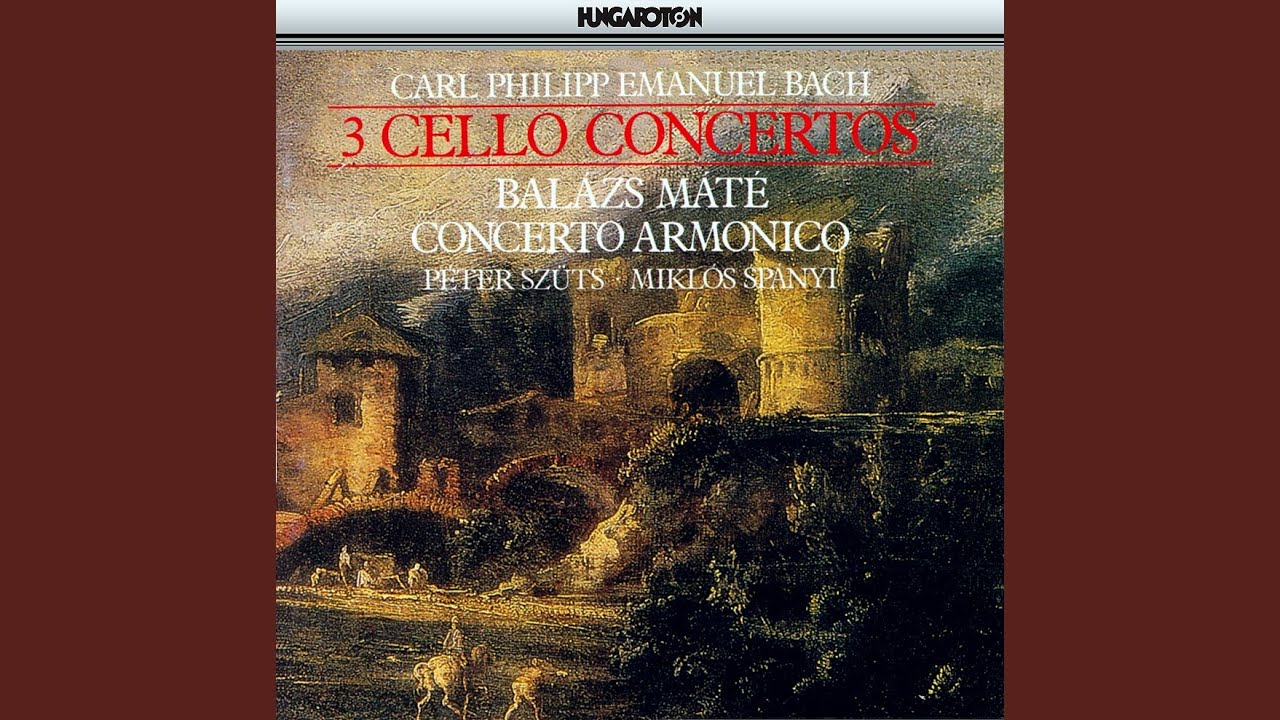 Concerto For Cello And Strings No. 2 In B Flat Major H. 435, W. 167: I ...