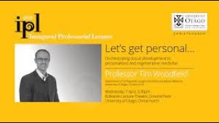 Inaugural Professorial Lecture -  Professor Tim Woodfield