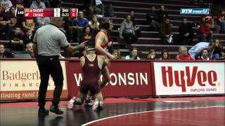 Minnesota Golden Gophers at Wisconsin Badgers Wrestling: 149 Pounds - Short vs. Crone