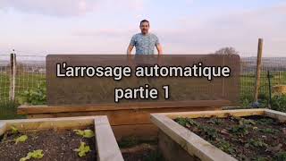 Arrosage au potager : pourquoi arroser et automatiser, quelle EAU utiliser, les + et les - .Partie 1