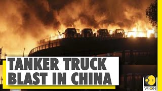 China: Tanker truck explosion on highway kills 19, over 172 injured