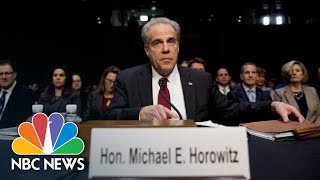 Horowitz: FBI Failed To Meet 'Basic Obligations' In FISA Applications | NBC News