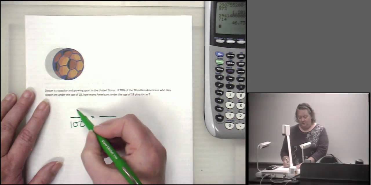 Percent Application Problems Youtube