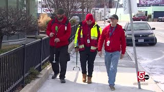 Outreach workers hit the streets in Boston