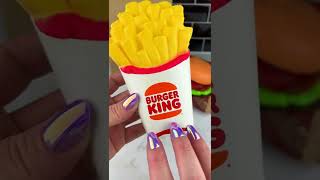 Fidgets that Look Like Burger King Food Satisfying Video ASMR! #shorts #fidgets #asmr