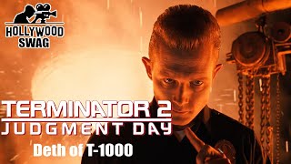 T-1000 End : Terminator 2 Judgment Day [Remastered] (1991) -- Hollywood Swag