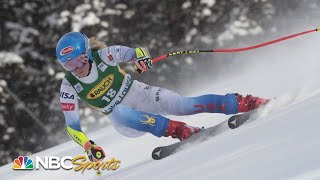 Mikaela Shiffrin finishes sixth in super-G season opener at Lake Louise World Cup | NBC Sports