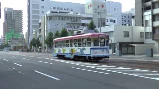 【路面電車動画】広島電鉄１７１　つりかけの音　１１５０形