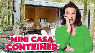 Casa Container linda no meio do mato | Mini Casas Incríveis by Jane