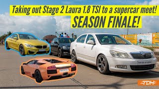 Taking our Stage 2 Laura 1.8 TSI to a supercar meetup! | SEASON FINALE | #ProjectLaura