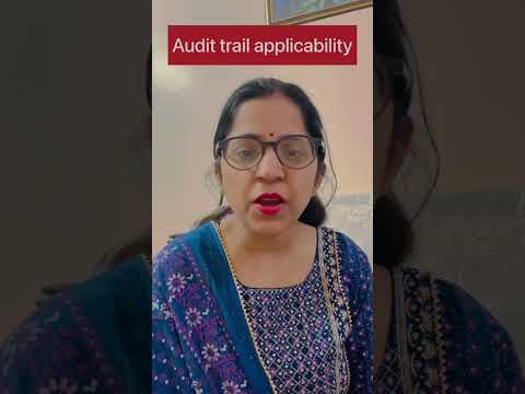 Applicability of the Income Tax Audit Trail #viral #shorts #viralshorts #ytshorts #youtube #youtube