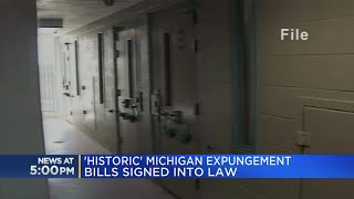Historic Michigan expungement bills signed into law