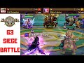 TILTING Against the Top Guild in Asia! - High G3 Siege - 鸟人帮 v VRK Gangster v Alpha House