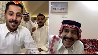 مشاري العتيبي و سلطان بن نايف مع عزوز واو احكام 18/8/2023