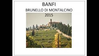 Banfi 2015 Brunello di Montalcino