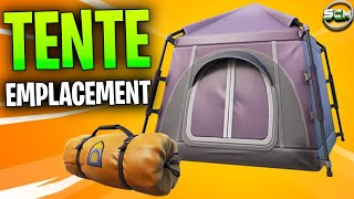 REGAGNER DES PV EN SE REPOSANT DANS UNE TENTE FORTNITE, EMPLACEMENT TENTE FORTNITE, ASTUCE TENTES