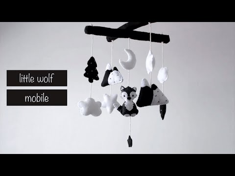 DIY Little Wolf Baby Mobile DIY Little Wolf Baby Mobile