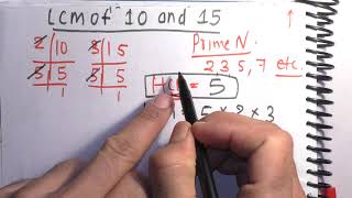 LCM of 10 and 15 In Hindi | Basic Mathematics By KclAcademy | Maths | Questions Solutions |