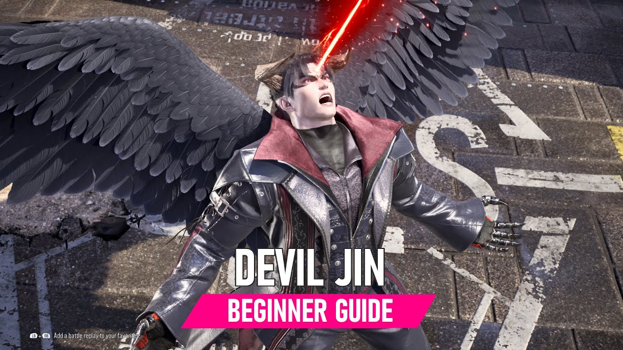 Devil Jin Beginner Guide (With Notations) - Tekken 8 - YouTube