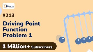 Driving Point Function and Transfer Function Problem 1 | Network Functions in EXTC Engineering
