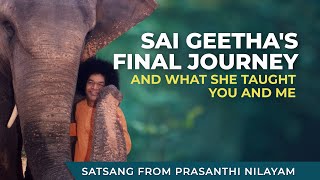 Sai Geetha’s Final Journey and What She Taught You and Me - Live Satsangh by Team Radio Sai