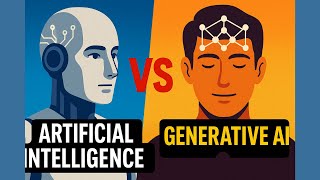 Artificial Intelligence vs Generative AI | The Difference Between Traditional AI and Generative AI