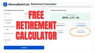 How To Plan Your Retirement Savings (Free Calculator Tutorial)