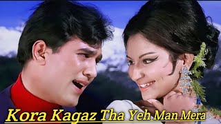 Kora Kagaz Tha Yeh Man Mera | Kishore Kumar | Lata jii | Full 4k Video song |