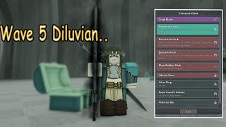 Getting A Crypt Blade from Wave 5 Diluvian Mechanism | Deepwoken