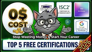 Top 5 FREE Cybersecurity Certifications & Learning Platforms in 2026