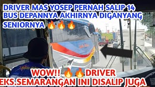 DRIVER BUS SUGENG RAHAYU EKS.SEMARANGAN PERNAH SALIP 14 BUS,AKHIRNYA DAPAT PELAJARAN DARI SENIORNYA