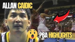 Bitaw palang, alam mo na!! | Allan Caidic PBA Highlights 🔥🔥😲