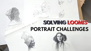 How to draw portraits without getting stuck in the Loomis method