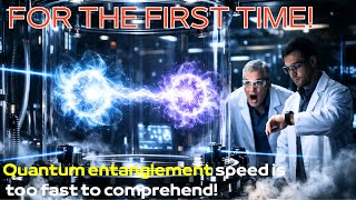 Scientists Measure Quantum Entanglement Speed — And It Breaks Physics
