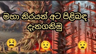 මහා නිරයන් අට සහ සත්වයන් උපදින ස්ථානය පිලිබඳ දැන ගනිමු