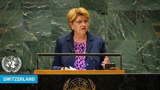 🇨🇭 Switzerland - President Addresses United Nations General Debate, 79th Session | #UNGA