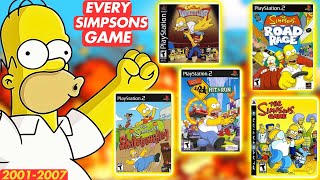 I played EVERY Simpsons game on Playstation, it was INSANE