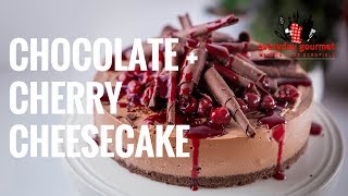 Chocolate Cherry Cheesecake | Everyday Gourmet S7 E44