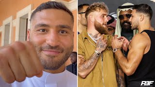 AHMED ELBIALI SPARRED JAKE PAUL \u0026 TOMMY FURY, PREDICTS THE FIGHT, CALLS OUT ARTUR BETERBIEV