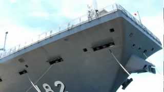 海上自衛隊ヘリコプター搭載護衛艦いせ　（JMSDF DDH182 ISE）　　2012 Video 08