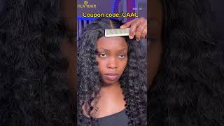 Super Nice Price Wig! ✨Glueless Lace 2x6 Closure Curly Wig Review | Deep Part Lace Ft.@UlaHair