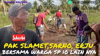 KEGIATAN WARGA DI SATUAN PEMUKIMAN TRANSMIGRASI SP 10 TG BUKA KALTARA ‼️