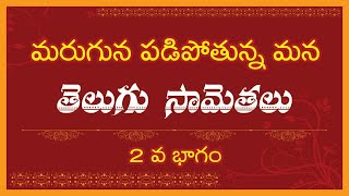 Telugu Samethalu  |  తెలుగు సామెతలు  |  Telugu Quotes  |   Telugu Words