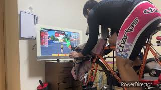 2024年10月17日　競輪選手目指すリアルドキュメンタリー　#筋トレ #ロードバイクダイエット #zwift