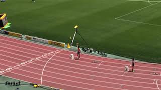 2019セイコーゴールデングランプリ陸上 中学男子4×100mRタイムレース1組