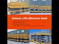 Scissor Lifts Overstock Blowout Sale