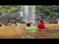 ទឹកជ្រោះភ្នំគូលេន សៀមរាប kulen mountain waterfall