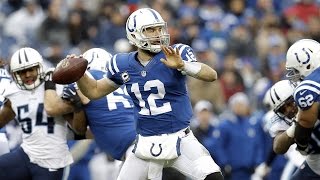 Andrew Luck breaks Peyton Manning's record (Week 17, 2014)