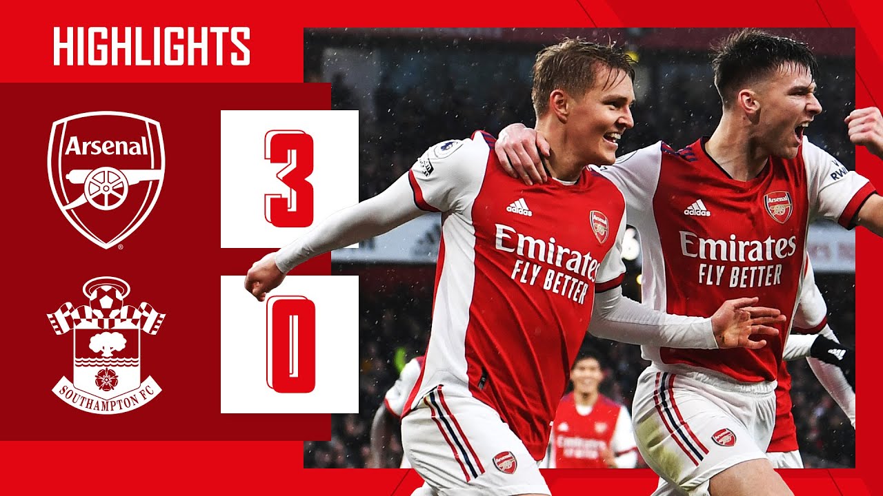 HIGHLIGHTS | Arsenal Vs Southampton (3-0) | Premier League | Lacazette ...