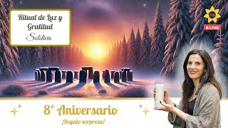 Celebremos el solsticio y 8 años de conexión en directo 🌞✨